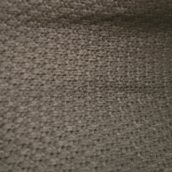 Knit cozy black sweater. Size 24w - Picture 2 of 3